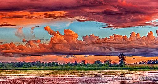 Sunset Clouds_P1170117-9.jpg - Photographed along the Rideau River near Kilmarnock, Ontario, Canada.
